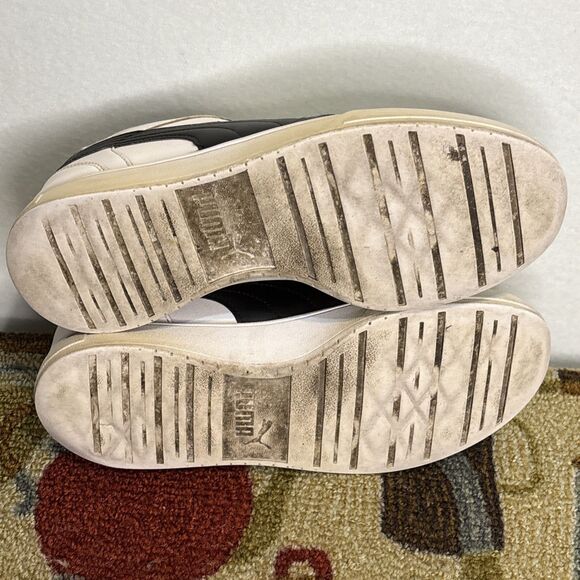 Puma Footwear Caven 380810-02 White Black Lace Up Athletic Sneaker Shoes Mens 9 - Picture 7 of 7